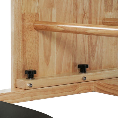 1GKU Oak Wood Ladder Barrel Black