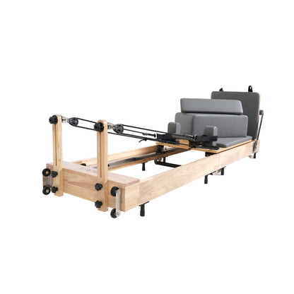 1GKU Collapsible Classic Pilates Reformer Grey