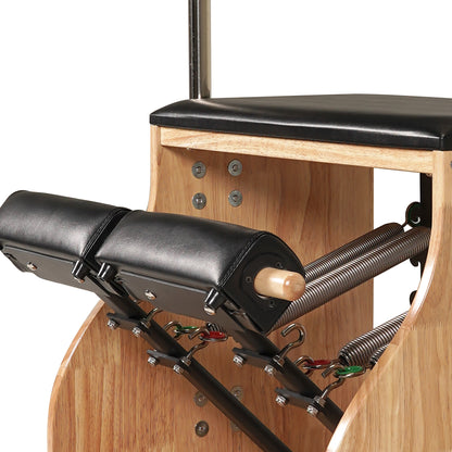 Oak Wood Wunda Chair Pilates Black