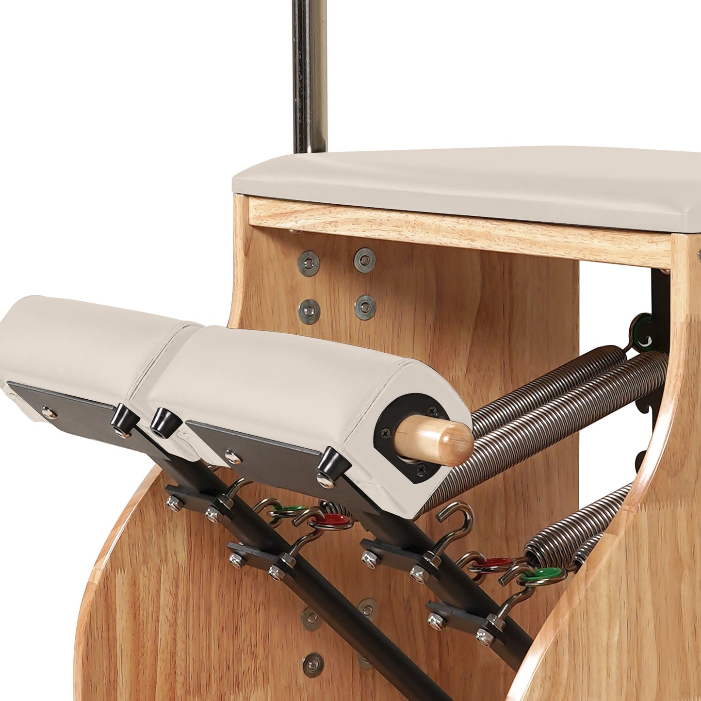 Oak Wood Wunda Chair Pilates White
