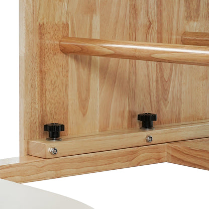 1GKU Oak Wood Ladder Barrel White