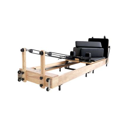 1GKU Collapsible Classic Pilates Reformer Black