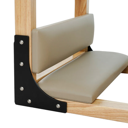 1GKU Oak Wood Ladder Barrel Latte