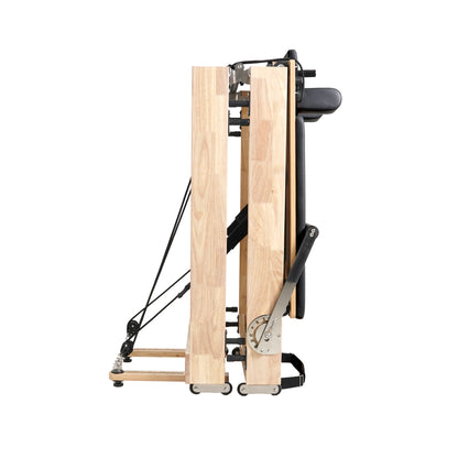 1GKU Collapsible Classic Pilates Reformer Black
