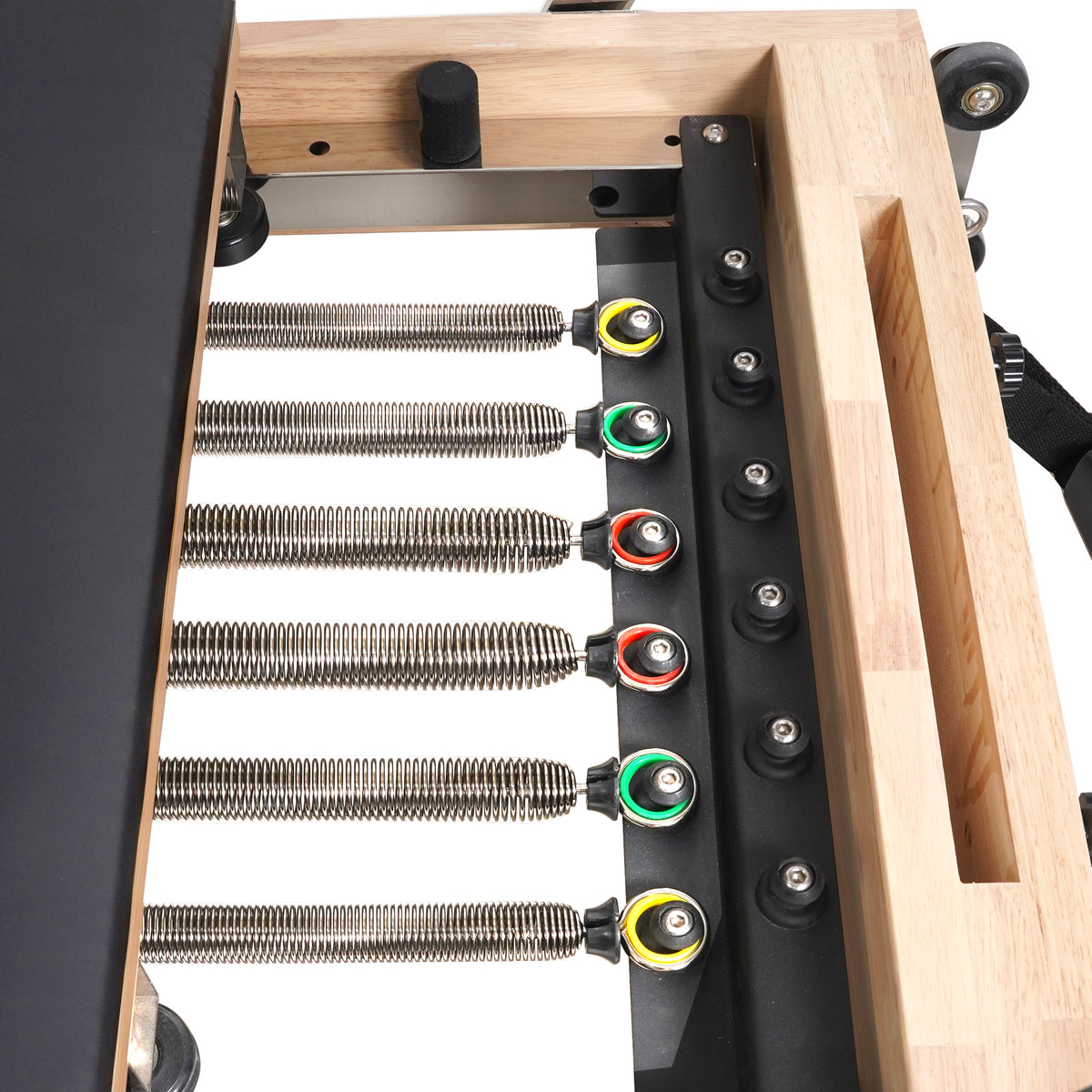 1GKU Collapsible Classic Pilates Reformer Black