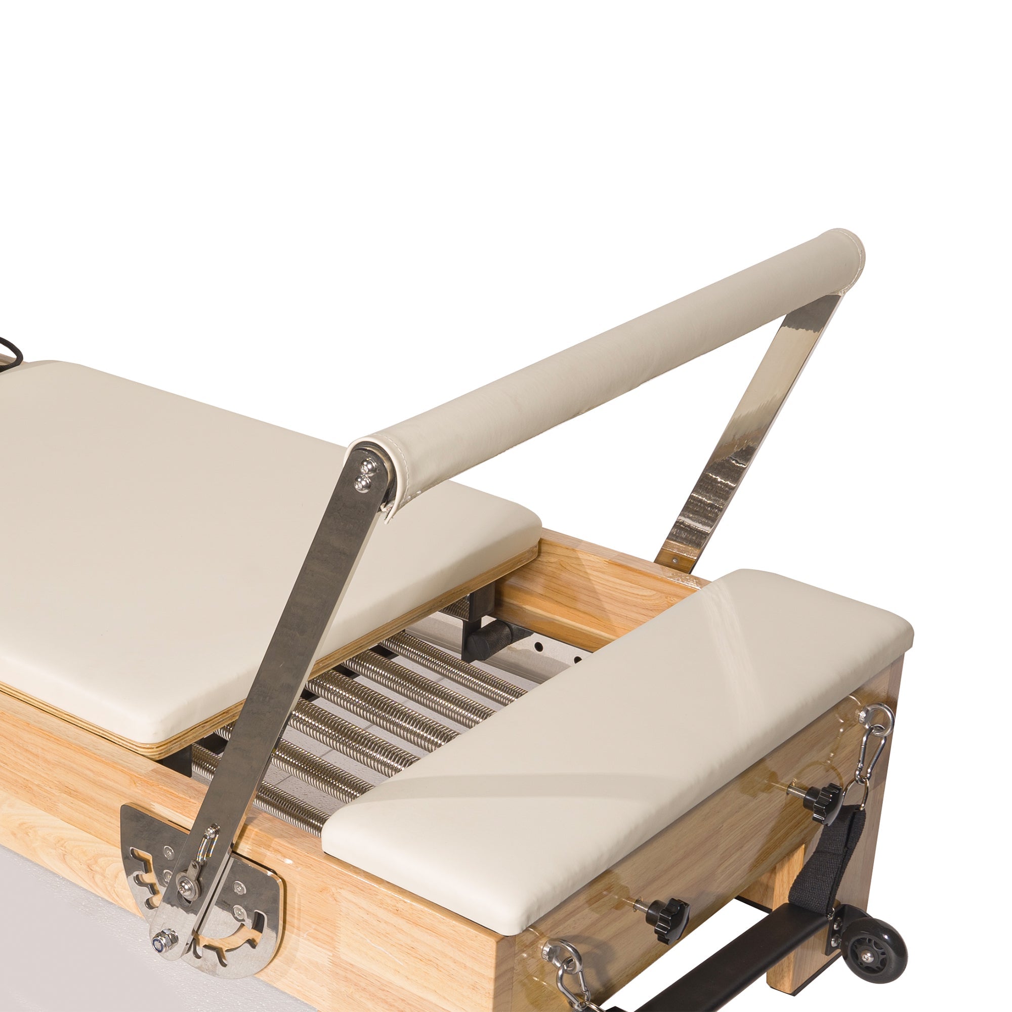 Classic Pilates Wood Reformer White
