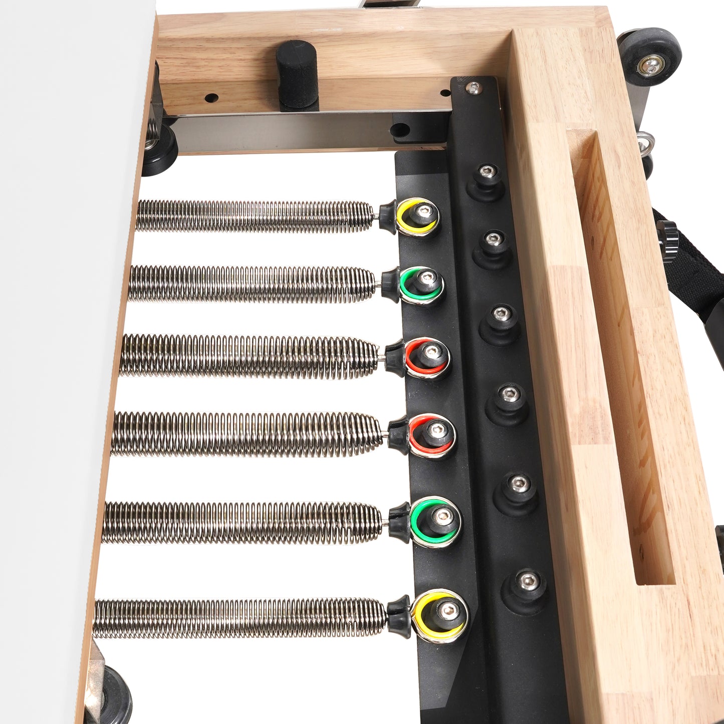 1GKU Collapsible Classic Pilates Reformer White