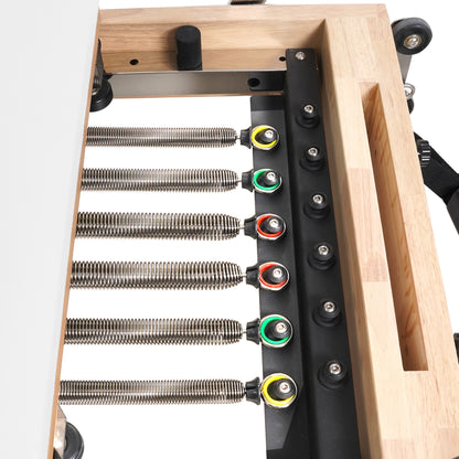 1GKU Collapsible Classic Pilates Reformer White
