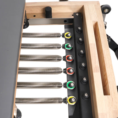 1GKU Collapsible Classic Pilates Reformer Grey