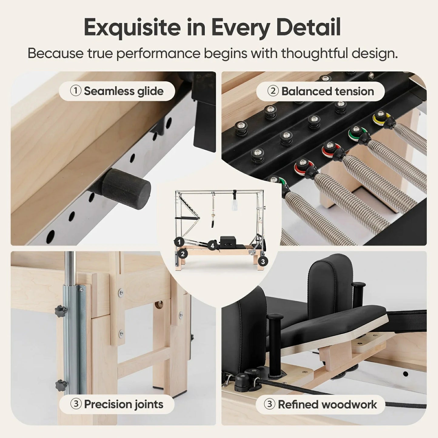 3-in-1 Pilates Cadillac