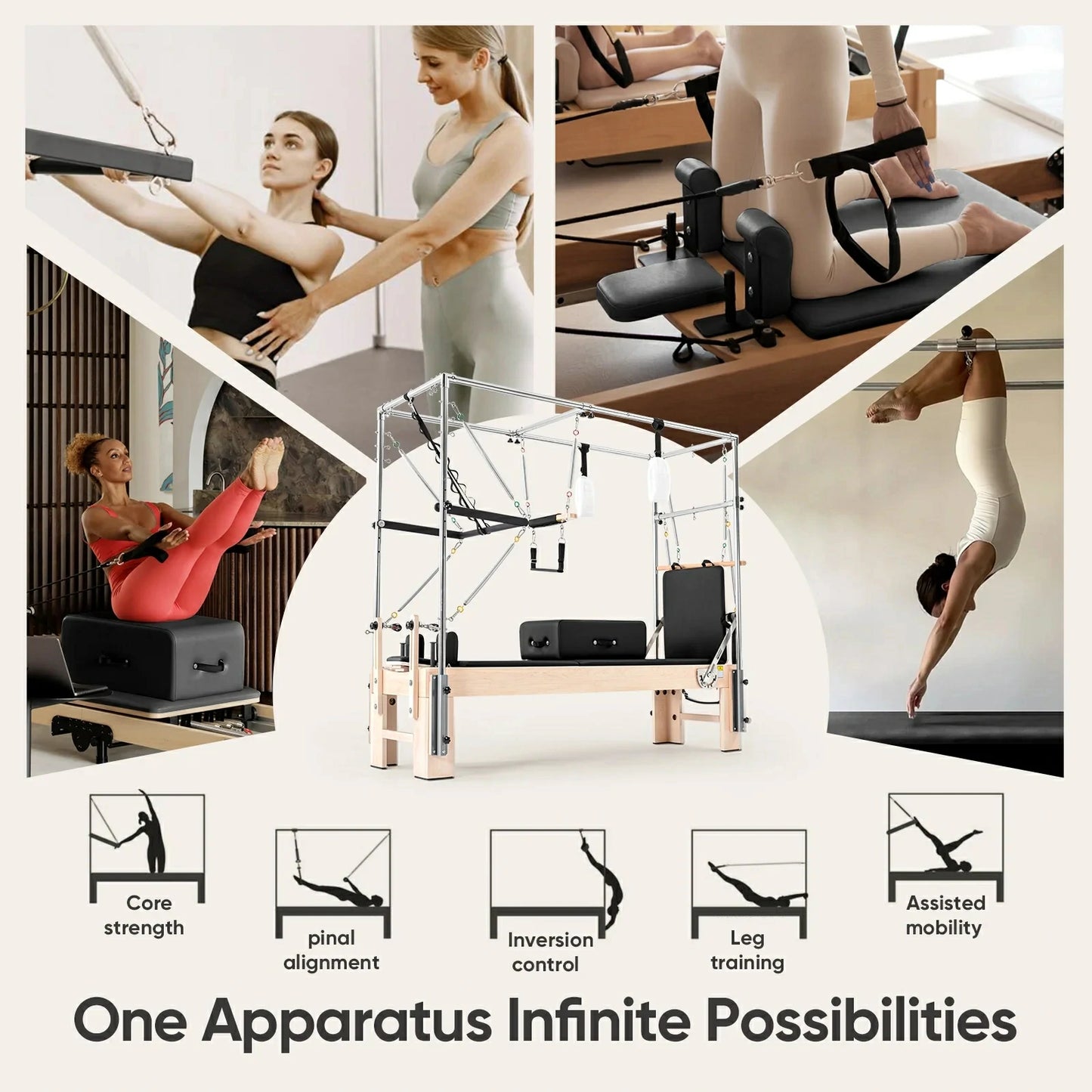 3-in-1 Pilates Cadillac